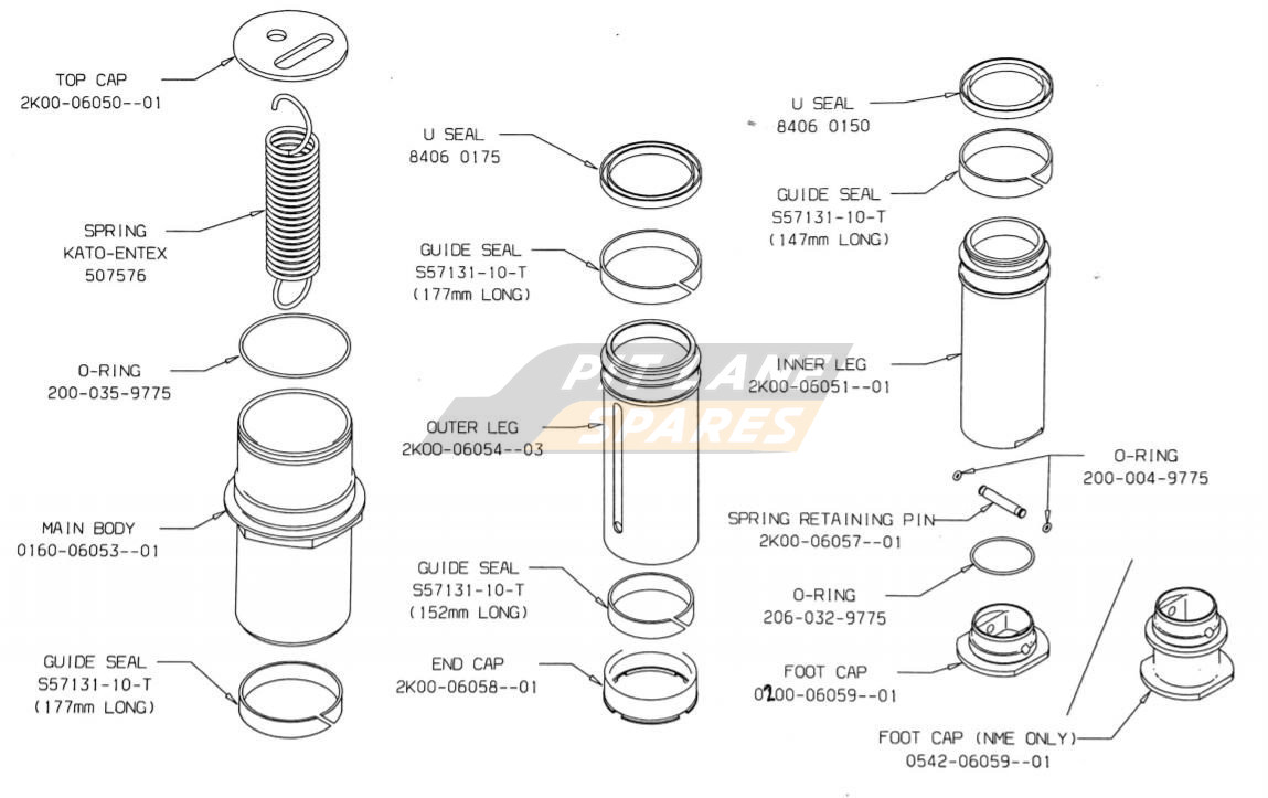 REAR AIRJACK ASSY Diagram